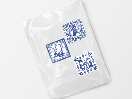 Pack de 3 pegatinas benéficas